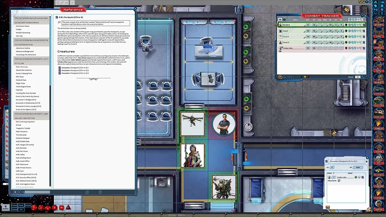 Fantasy Grounds - Starfinder RPG - The Threefold Conspiracy AP 3: Deceivers' Moon Screenshot 2
