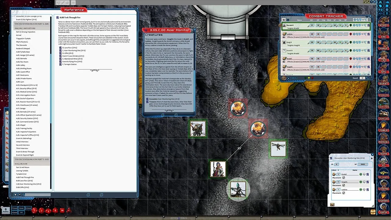 Fantasy Grounds - Starfinder RPG - The Threefold Conspiracy AP 3: Deceivers' Moon Screenshot 6