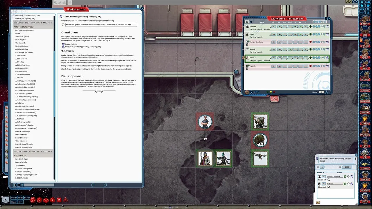 Fantasy Grounds - Starfinder RPG - The Threefold Conspiracy AP 3: Deceivers' Moon Screenshot 1