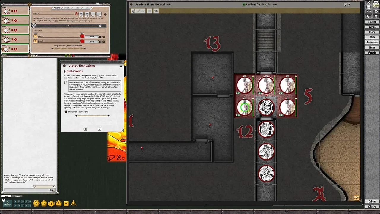 Fantasy Grounds - D&D Classics: S2 White Plume Mountain (1E) Screenshot 3