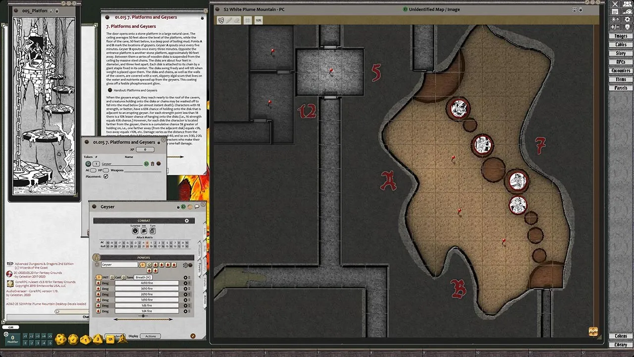 Fantasy Grounds - D&D Classics: S2 White Plume Mountain (1E) Screenshot 4
