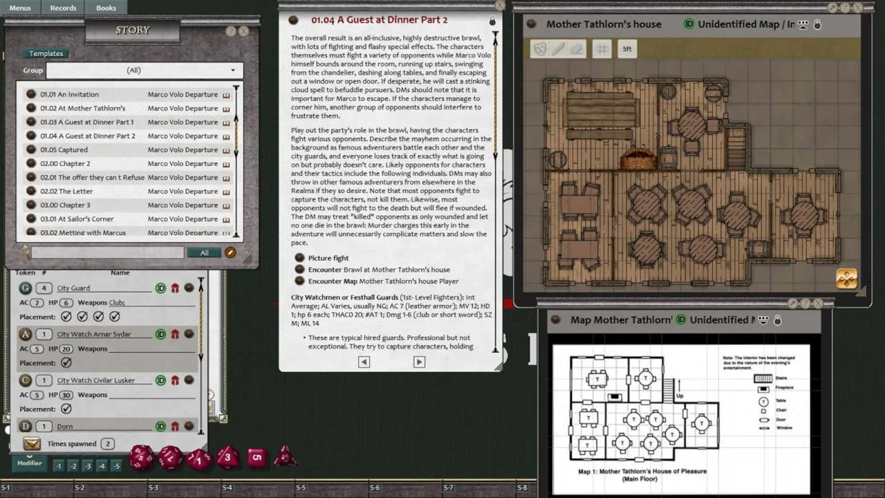 Fantasy Grounds - D&D Classics: Marco Volo: Departure (2E) Screenshot 5