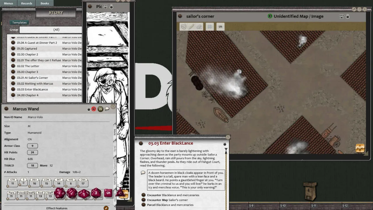 Fantasy Grounds - D&D Classics: Marco Volo: Departure (2E) Screenshot 4