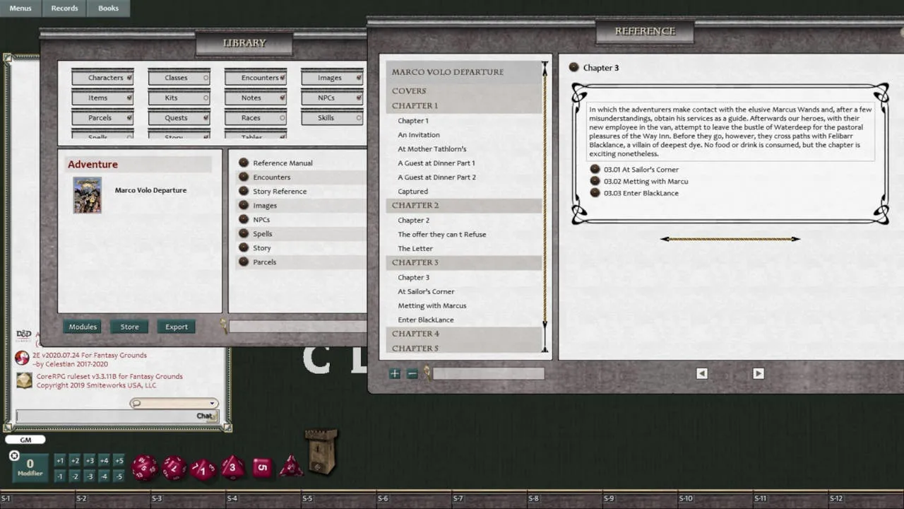 Fantasy Grounds - D&D Classics: Marco Volo: Departure (2E) Screenshot 0