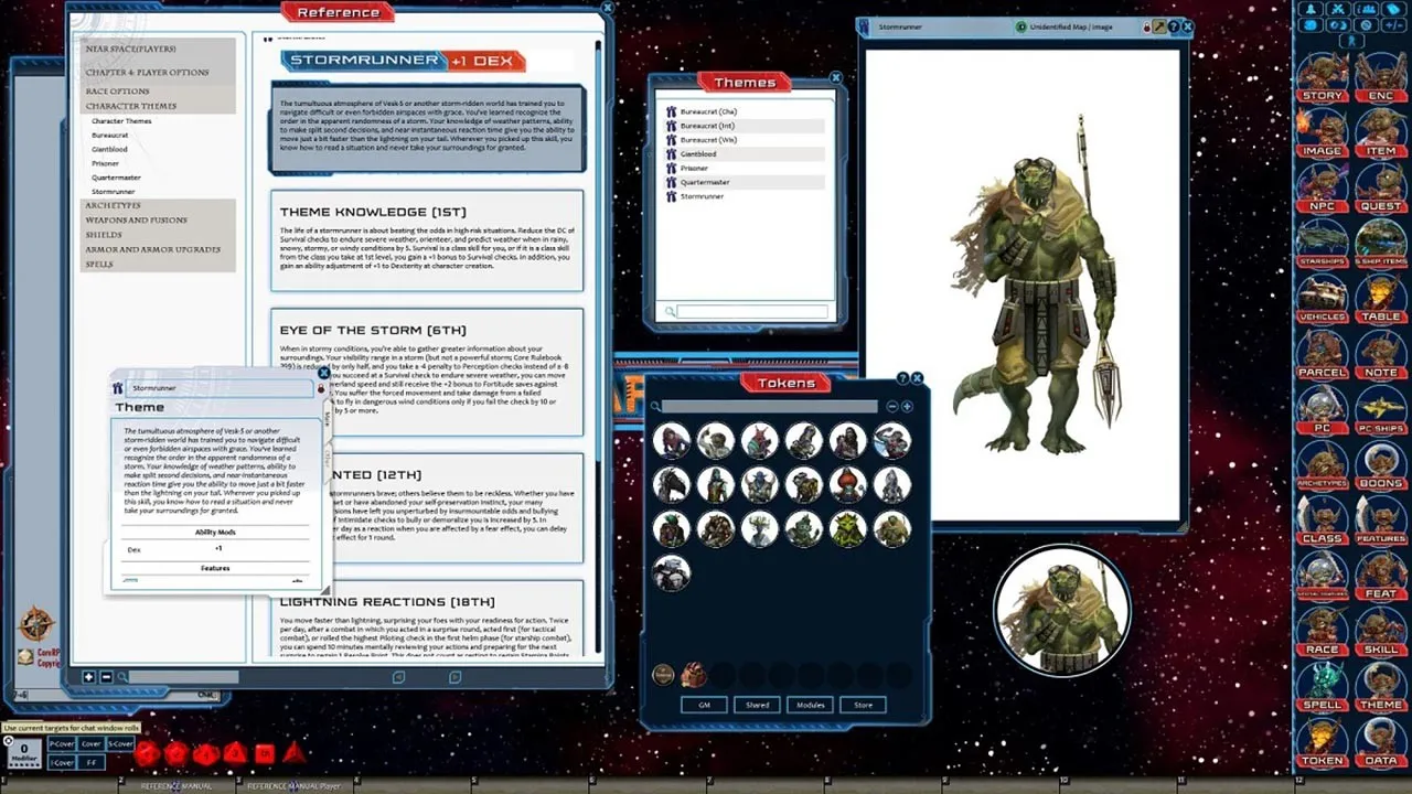 Fantasy Grounds - Starfinder RPG - Near Space Screenshot 4