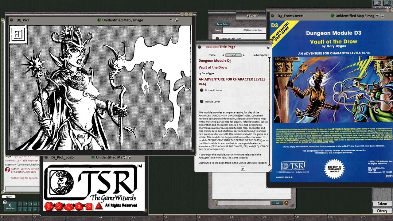 Fantasy Grounds - D&D Classics: D3 Vault of the Drow (1E) Screenshot 4