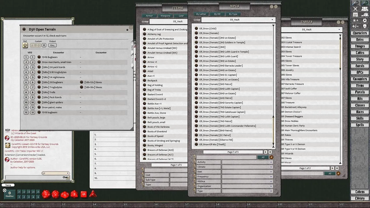 Fantasy Grounds - D&D Classics: D3 Vault of the Drow (1E) Screenshot 2