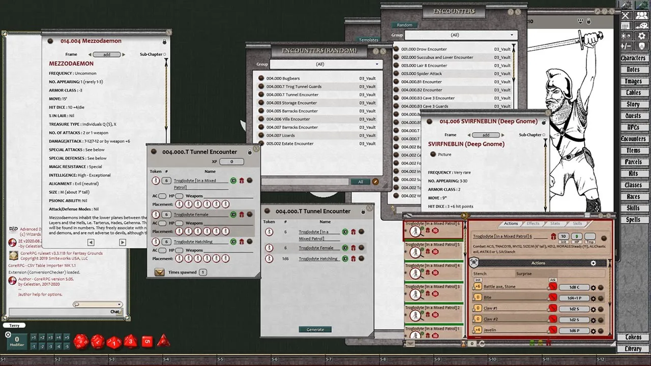 Fantasy Grounds - D&D Classics: D3 Vault of the Drow (1E) Screenshot 1