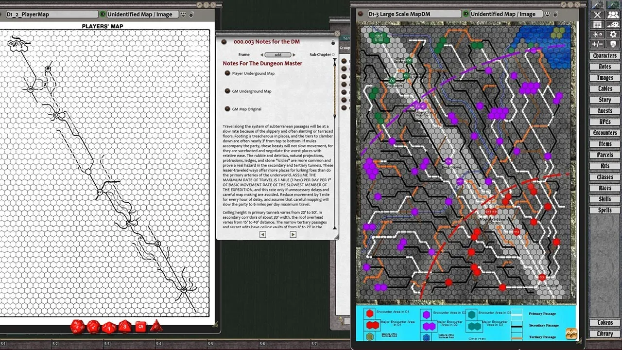 Fantasy Grounds - D&D Classics: D3 Vault of the Drow (1E) Screenshot 3