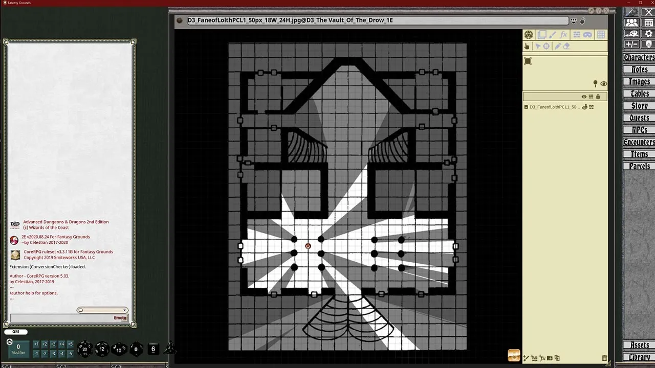 Fantasy Grounds - D&D Classics: D3 Vault of the Drow (1E) Screenshot 0