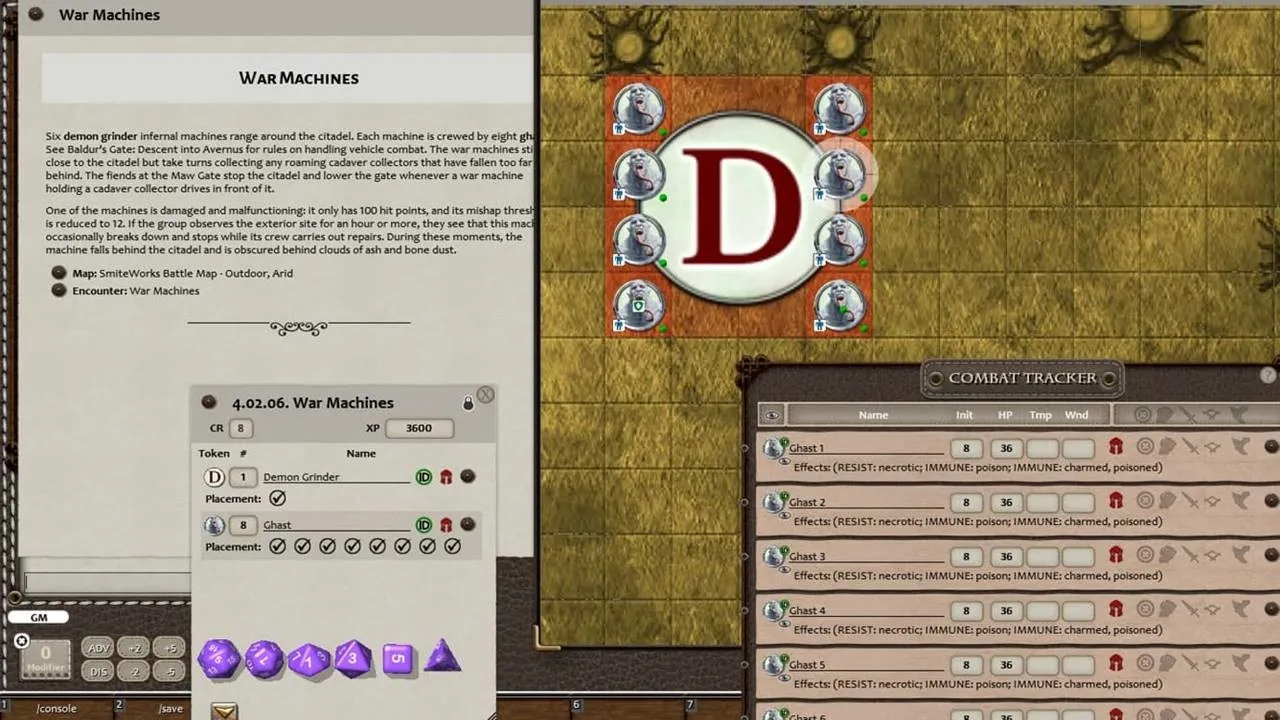Fantasy Grounds - D&D Adventurers League 09-19 Fang and Claw Screenshot 2