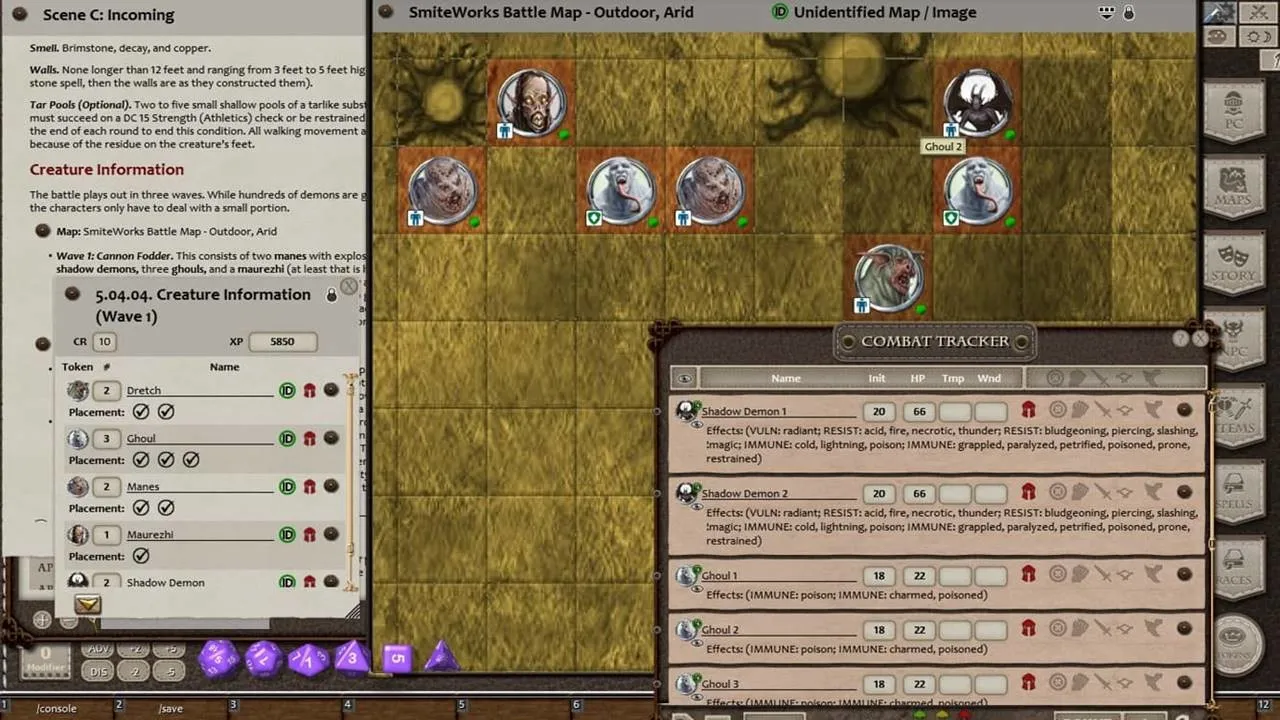 Fantasy Grounds - D&D Adventurers League 09-18 Consequences of Choice Screenshot 3
