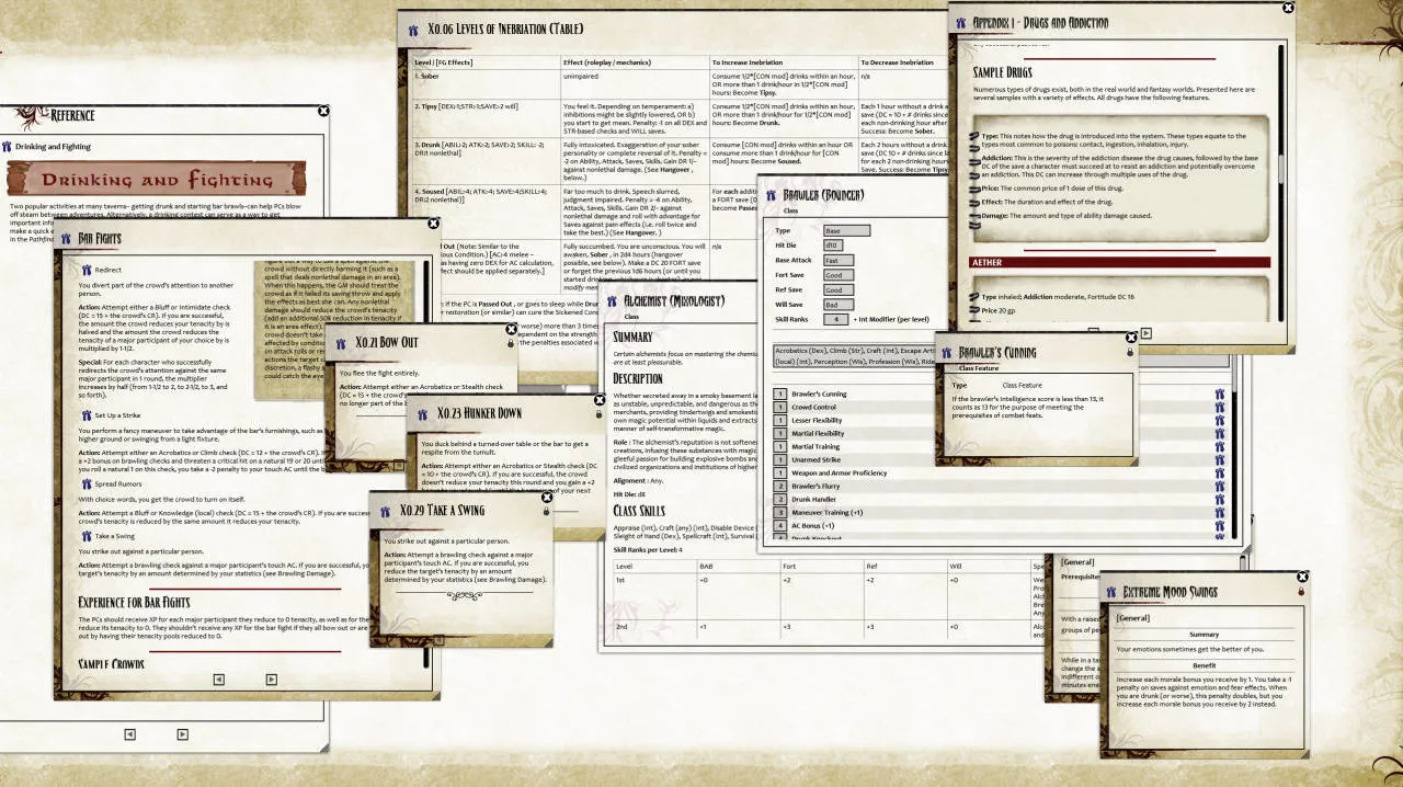 Fantasy Grounds - Pathfinder RPG - Campaign Setting: Inner Sea Taverns Screenshot 1