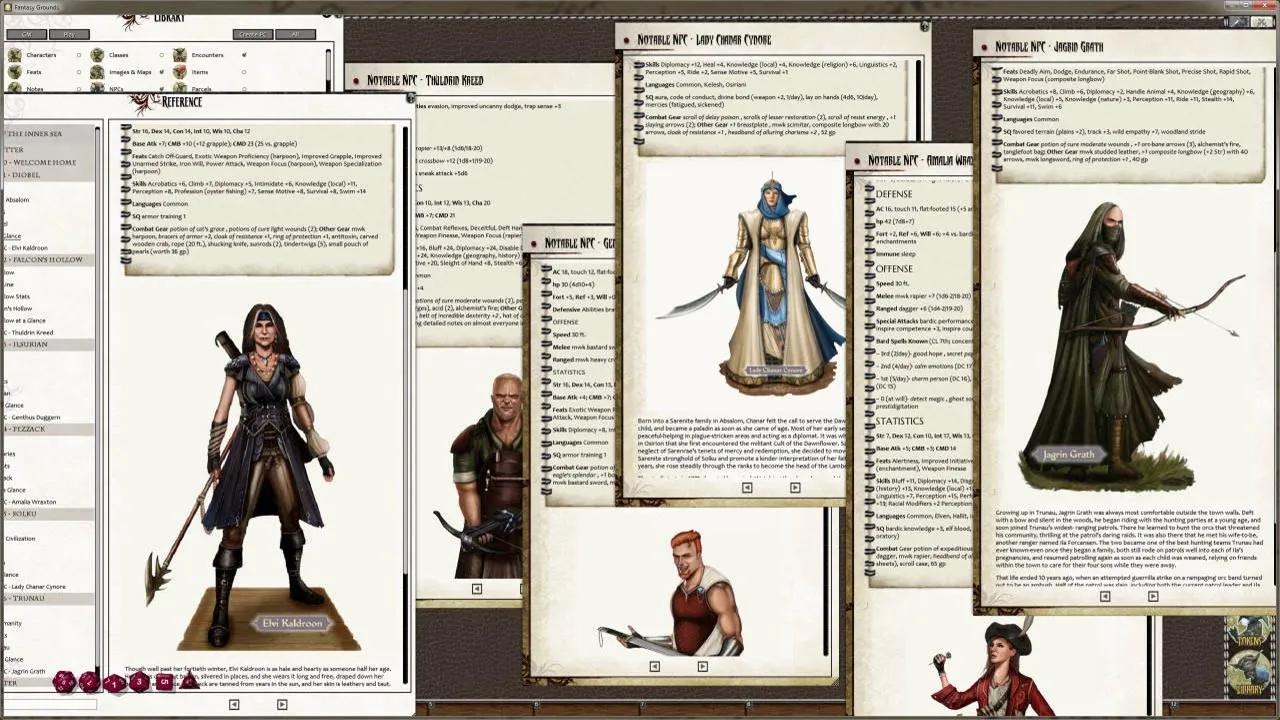 Fantasy Grounds - Pathfinder RPG - Campaign Setting: Towns of the Inner Sea Screenshot 4