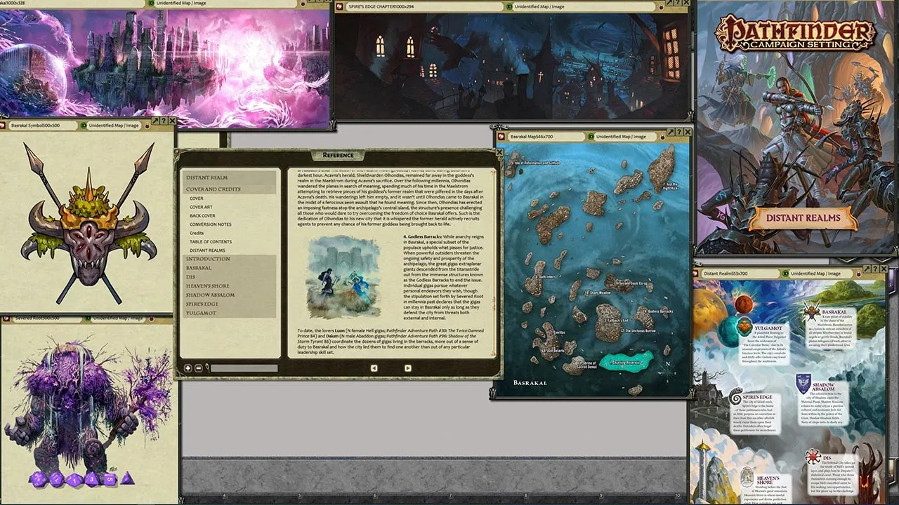 Fantasy Grounds - Pathfinder RPG - Campaign Setting: Distant Realms Screenshot 0