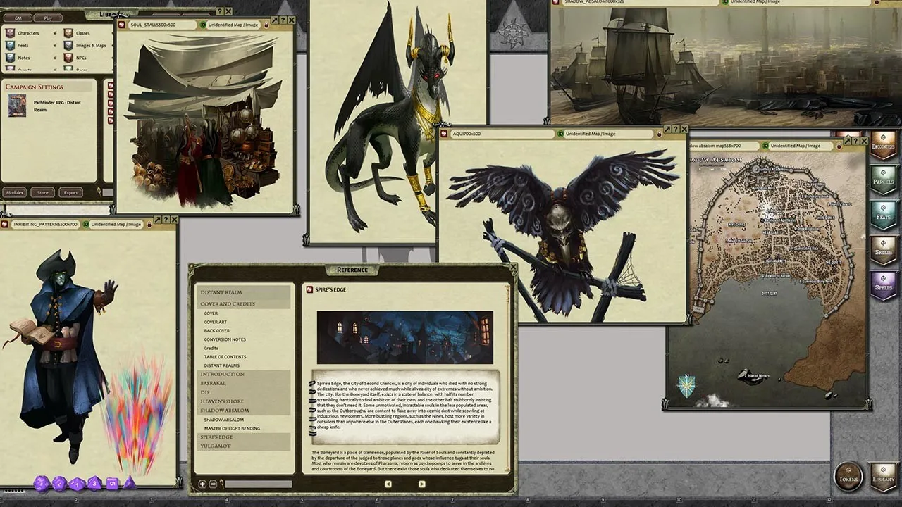 Fantasy Grounds - Pathfinder RPG - Campaign Setting: Distant Realms Screenshot 3