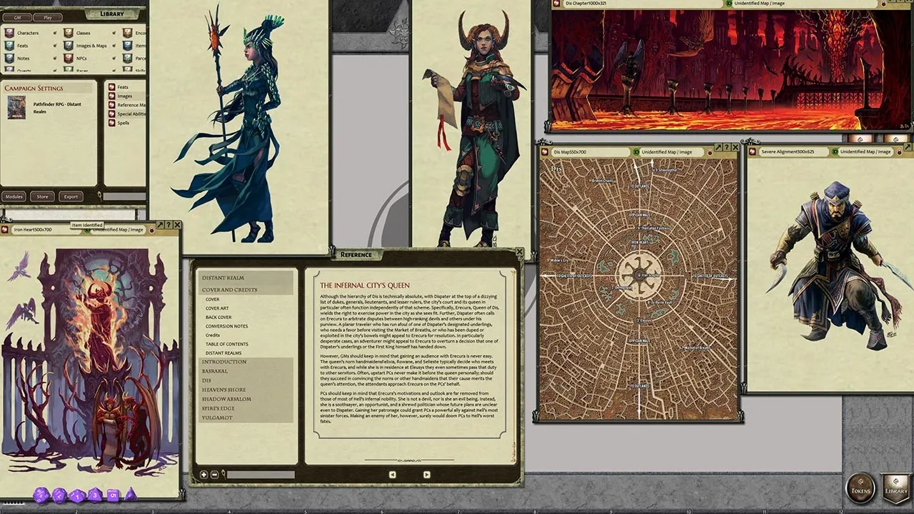Fantasy Grounds - Pathfinder RPG - Campaign Setting: Distant Realms Screenshot 1