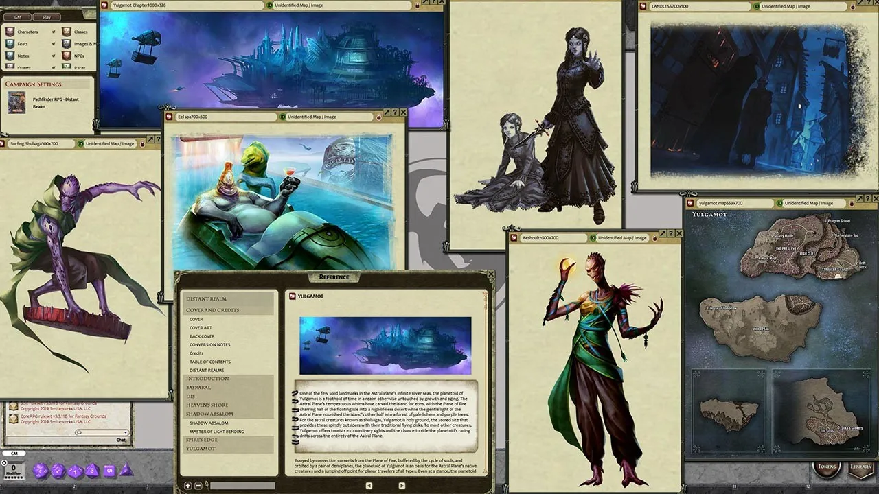 Fantasy Grounds - Pathfinder RPG - Campaign Setting: Distant Realms Screenshot 4