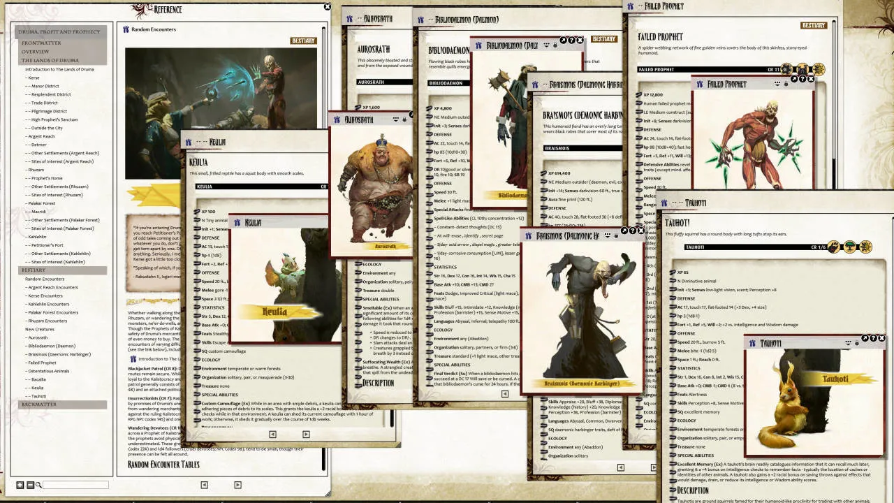 Fantasy Grounds - Pathfinder RPG - Campaign Setting: Druma, Profit and Prophecy Screenshot 4