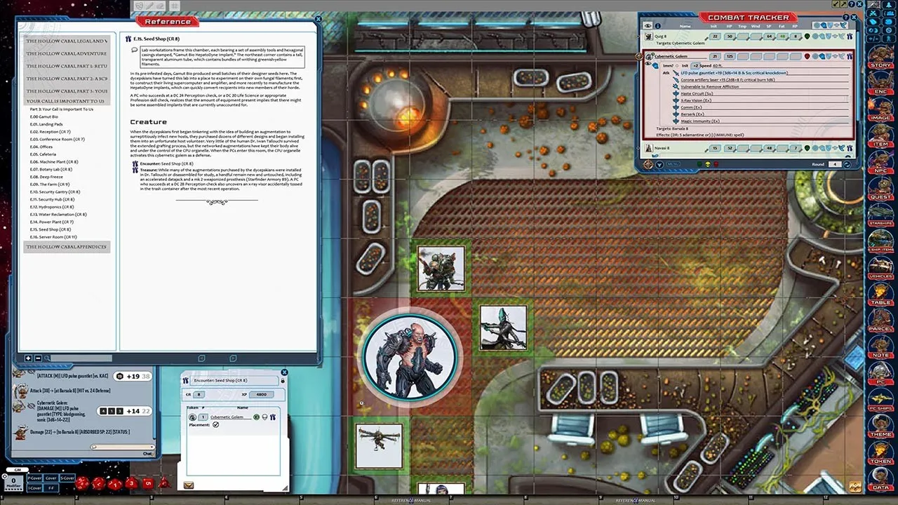 Fantasy Grounds - Starfinder RPG - The Threefold Conspiracy AP 4: The Hollow Cabal Screenshot 2