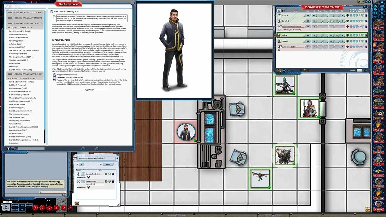 Fantasy Grounds - Starfinder RPG - The Threefold Conspiracy AP 4: The Hollow Cabal Screenshot 0