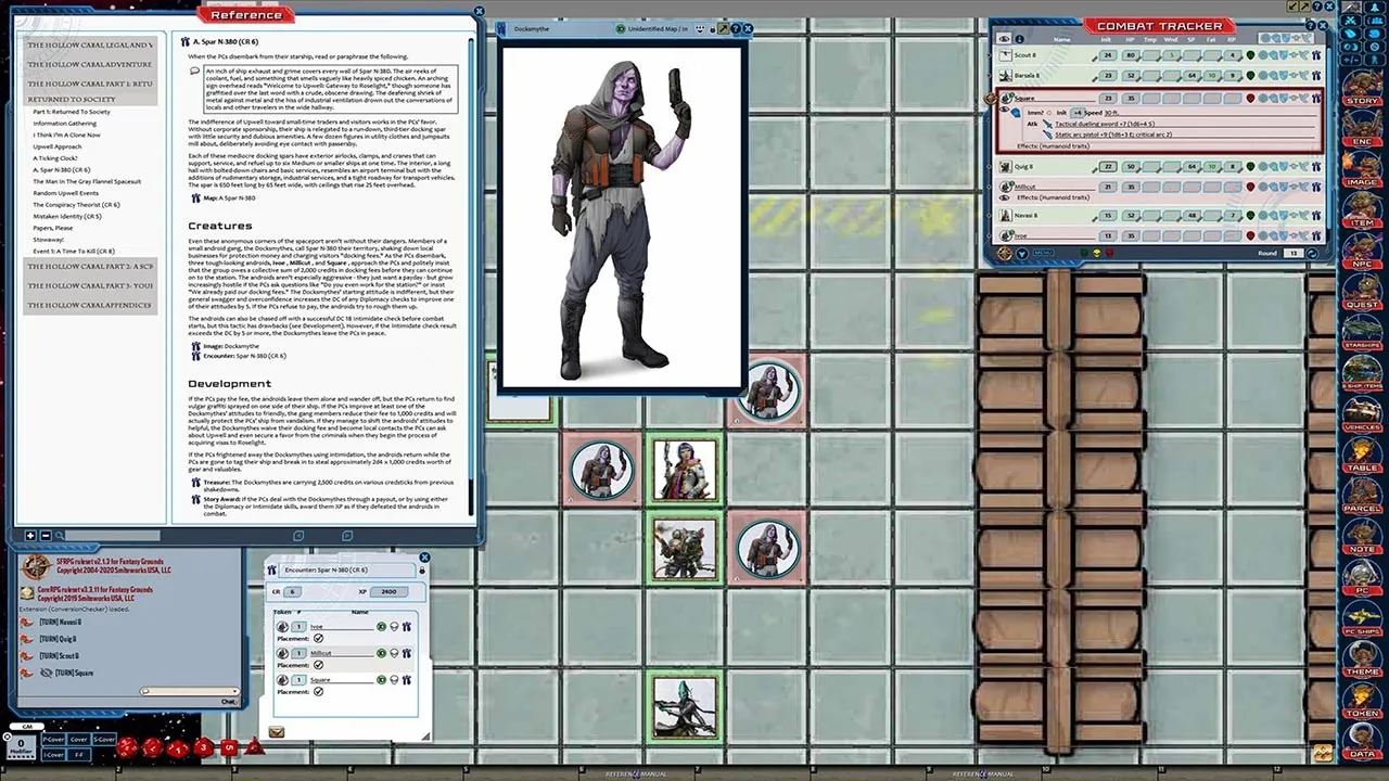 Fantasy Grounds - Starfinder RPG - The Threefold Conspiracy AP 4: The Hollow Cabal Screenshot 1