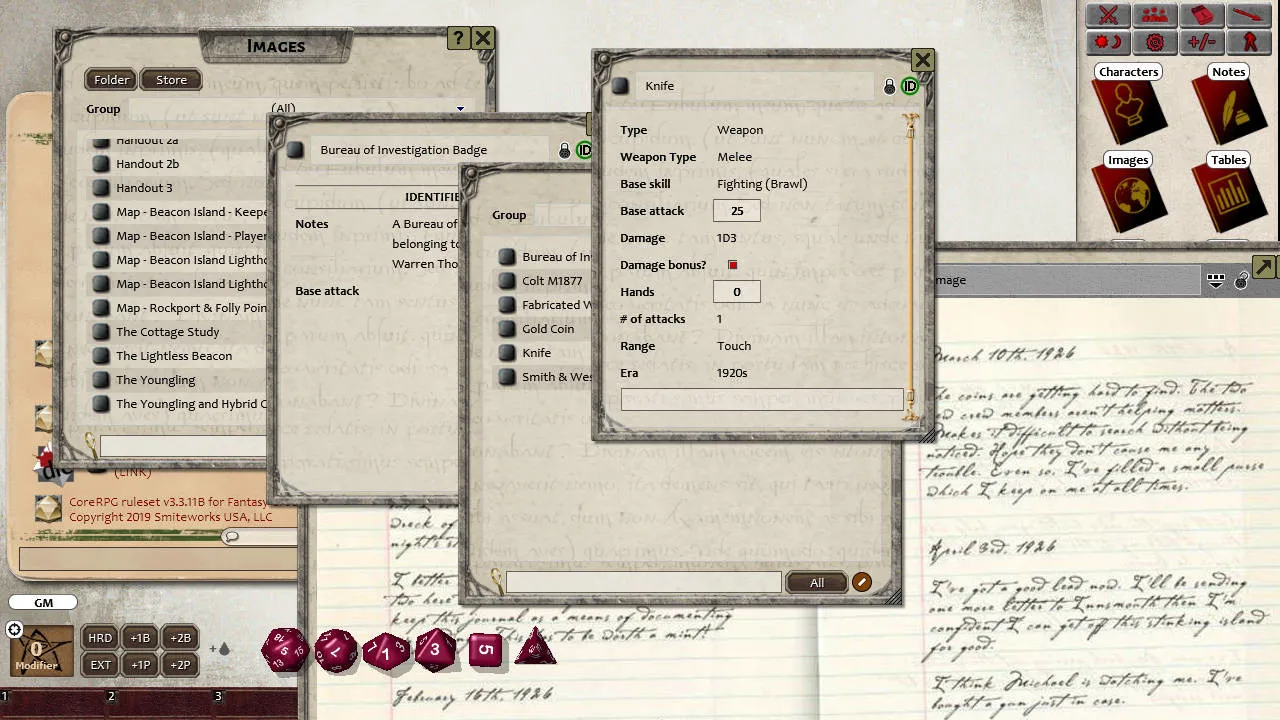 Fantasy Grounds - The Lightless Beacon Screenshot 1