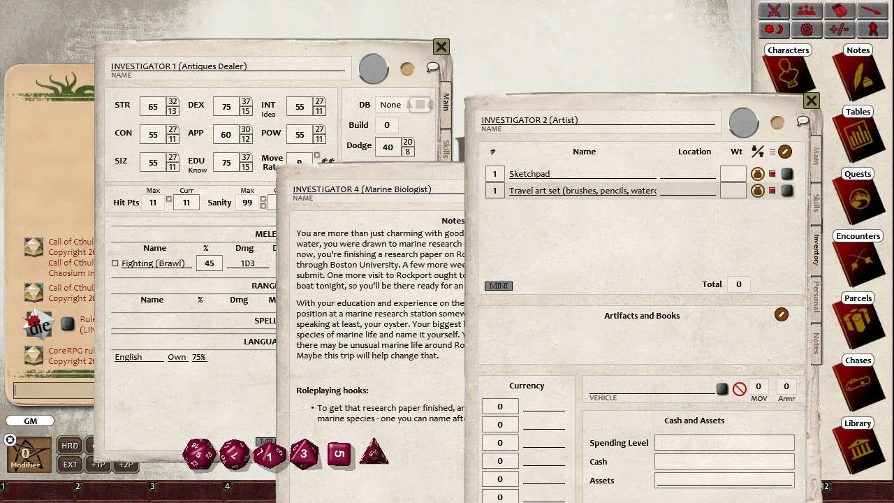 Fantasy Grounds - The Lightless Beacon Screenshot 2
