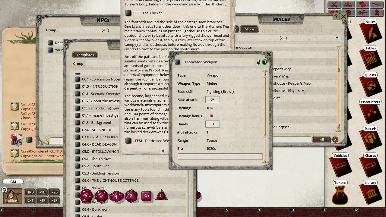 Fantasy Grounds - The Lightless Beacon Screenshot 4