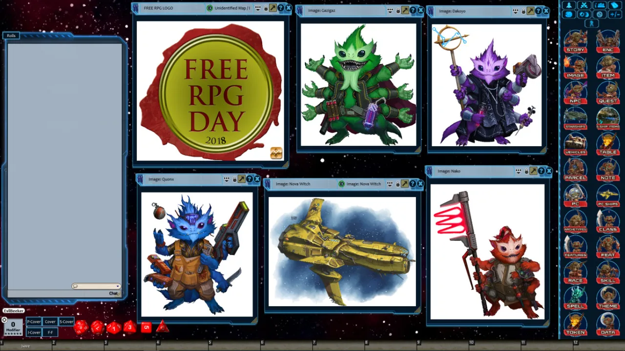 Fantasy Grounds - Starfinder RPG - Starfinder Skitter Shot Screenshot 3