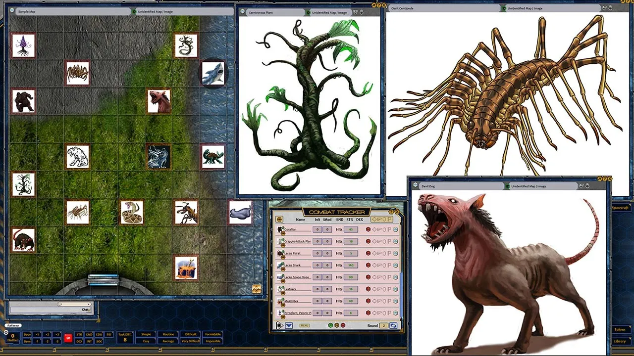 Fantasy Grounds - Foreven Worlds: Creatures of Distant Worlds Screenshot 4