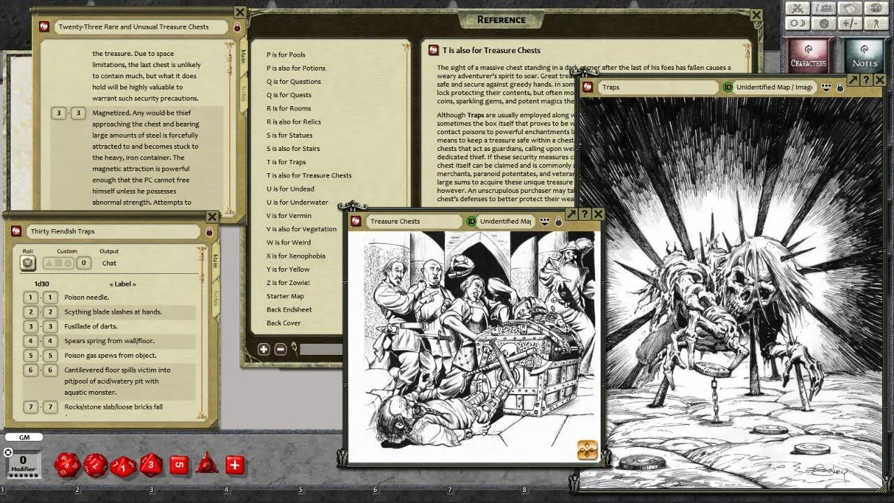 Fantasy Grounds - The Dungeon Alphabet Screenshot 5