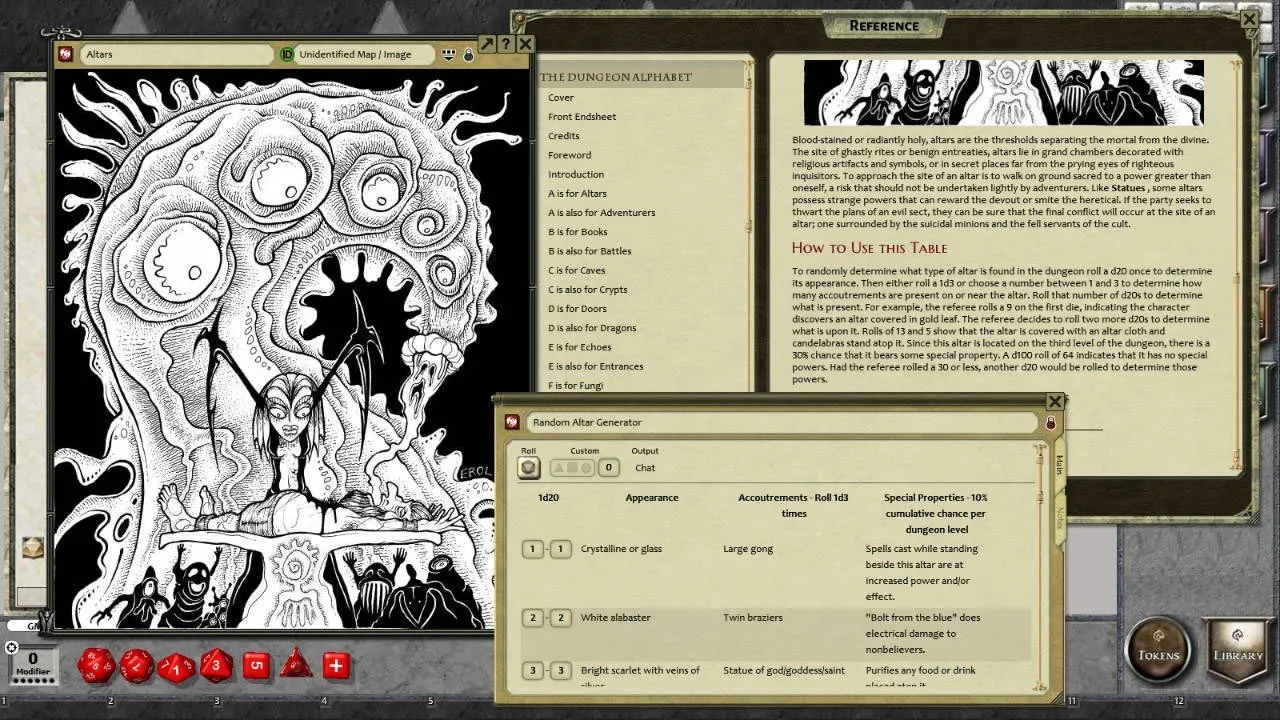 Fantasy Grounds - The Dungeon Alphabet Screenshot 3