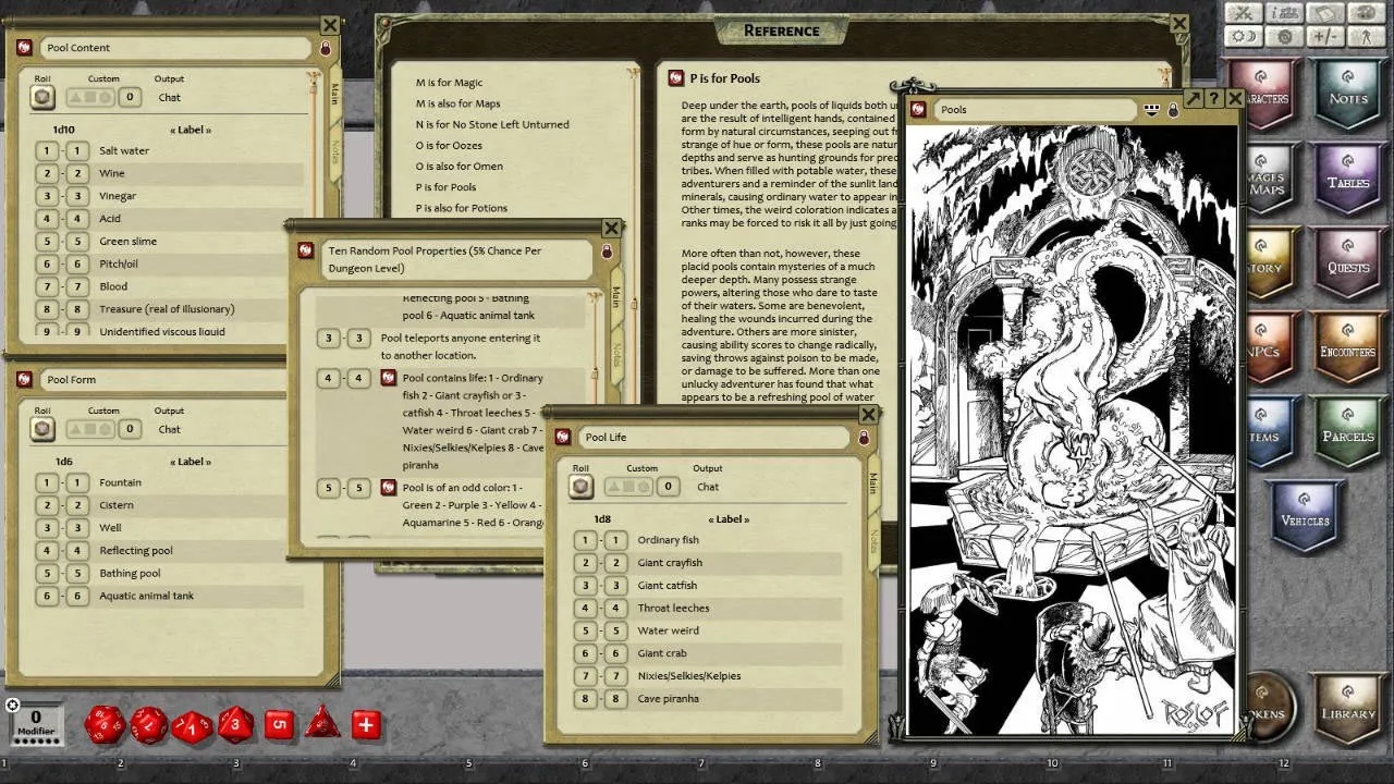 Fantasy Grounds - The Dungeon Alphabet Screenshot 6
