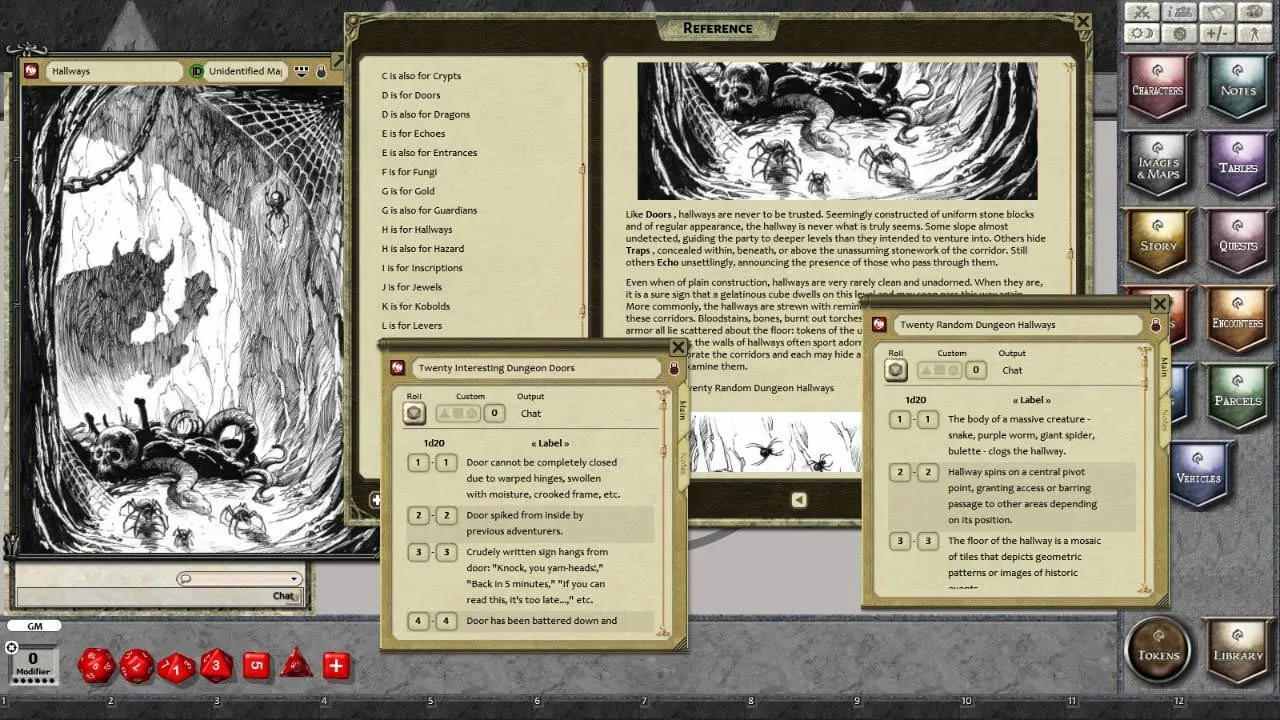 Fantasy Grounds - The Dungeon Alphabet Screenshot 4