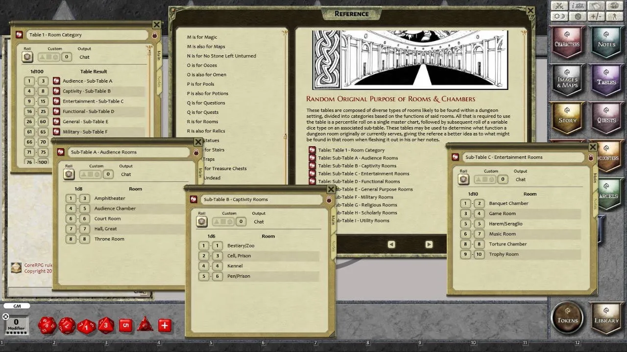 Fantasy Grounds - The Dungeon Alphabet Screenshot 7