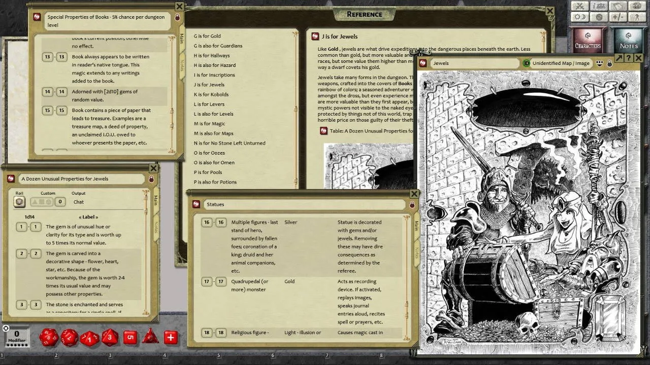 Fantasy Grounds - The Dungeon Alphabet Screenshot 0