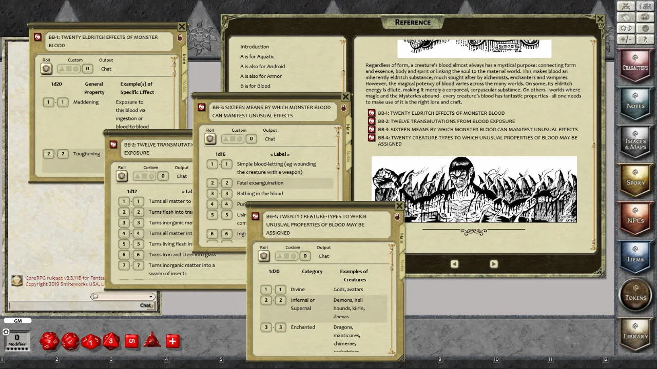 Fantasy Grounds - The Monster Alphabet Screenshot 5