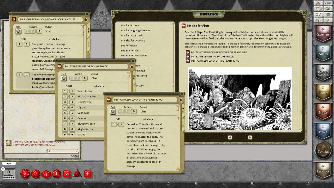 Fantasy Grounds - The Monster Alphabet Screenshot 1