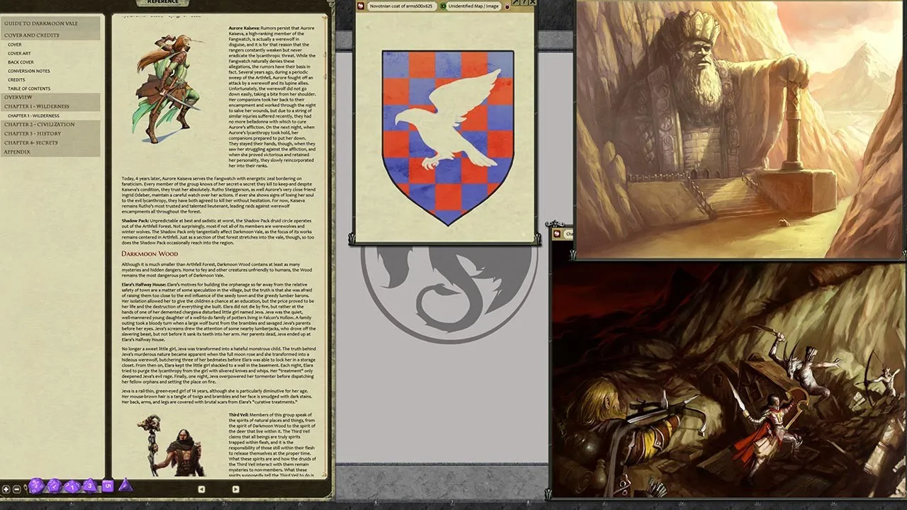 Fantasy Grounds - Pathfinder RPG - Pathfinder Chronicles: Guide to Darkmoon Vale Screenshot 4