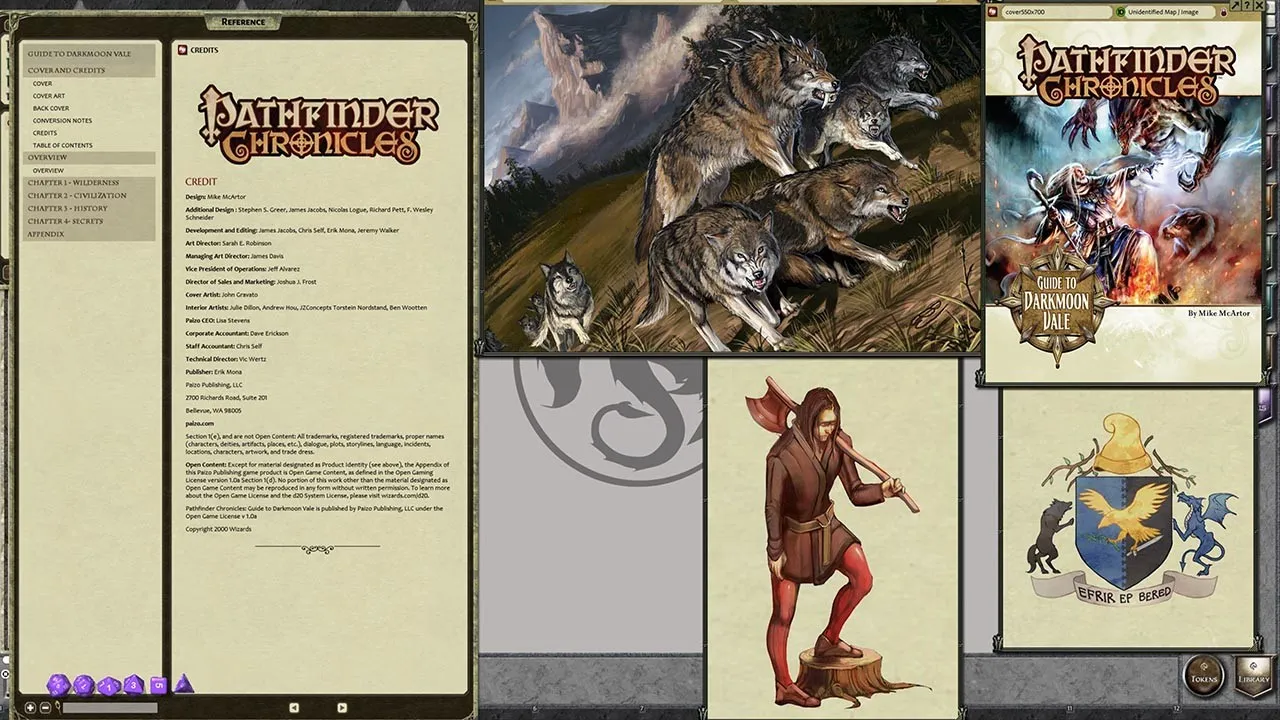 Fantasy Grounds - Pathfinder RPG - Pathfinder Chronicles: Guide to Darkmoon Vale Screenshot 0