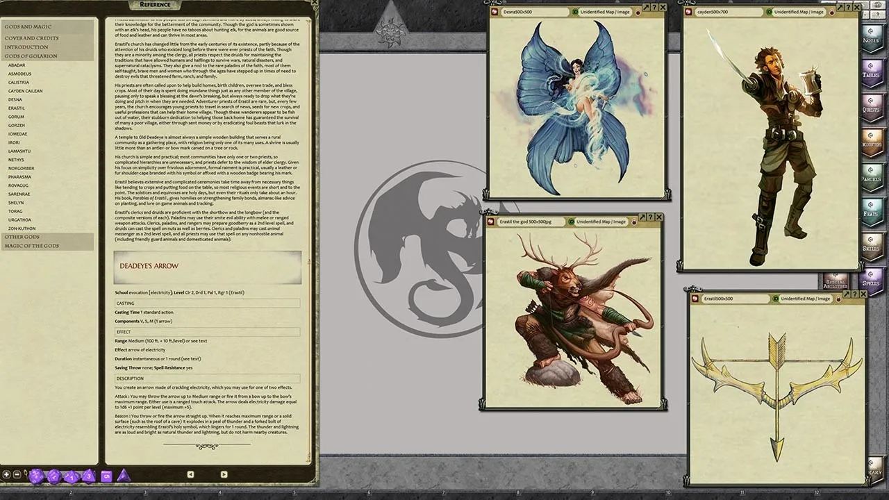 Fantasy Grounds - Pathfinder RPG - Pathfinder Chronicles: Gods & Magic Screenshot 2