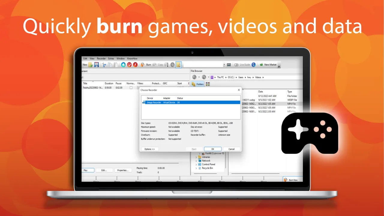 Nero Burning ROM - All-in-One Disc Burn Solution Screenshot 1