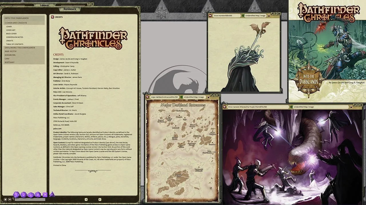 Fantasy Grounds - Pathfinder RPG - Pathfinder Chronicles: Into the Darklands Screenshot 0