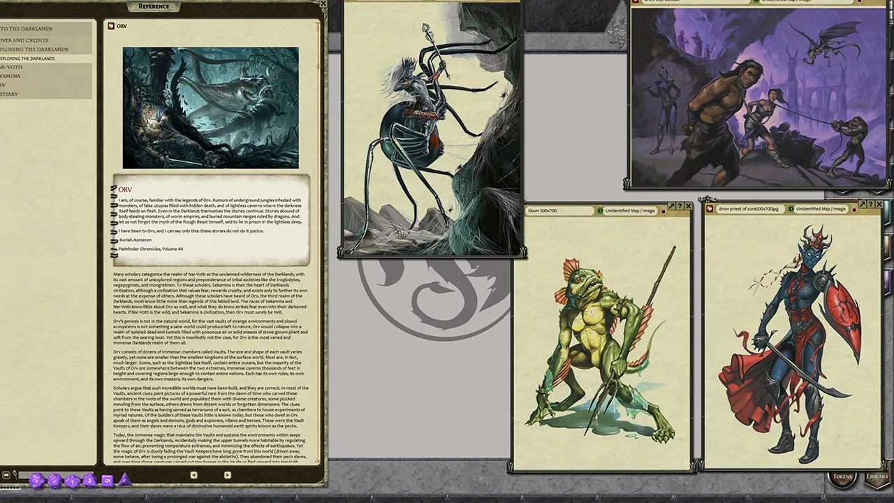 Fantasy Grounds - Pathfinder RPG - Pathfinder Chronicles: Into the Darklands Screenshot 3