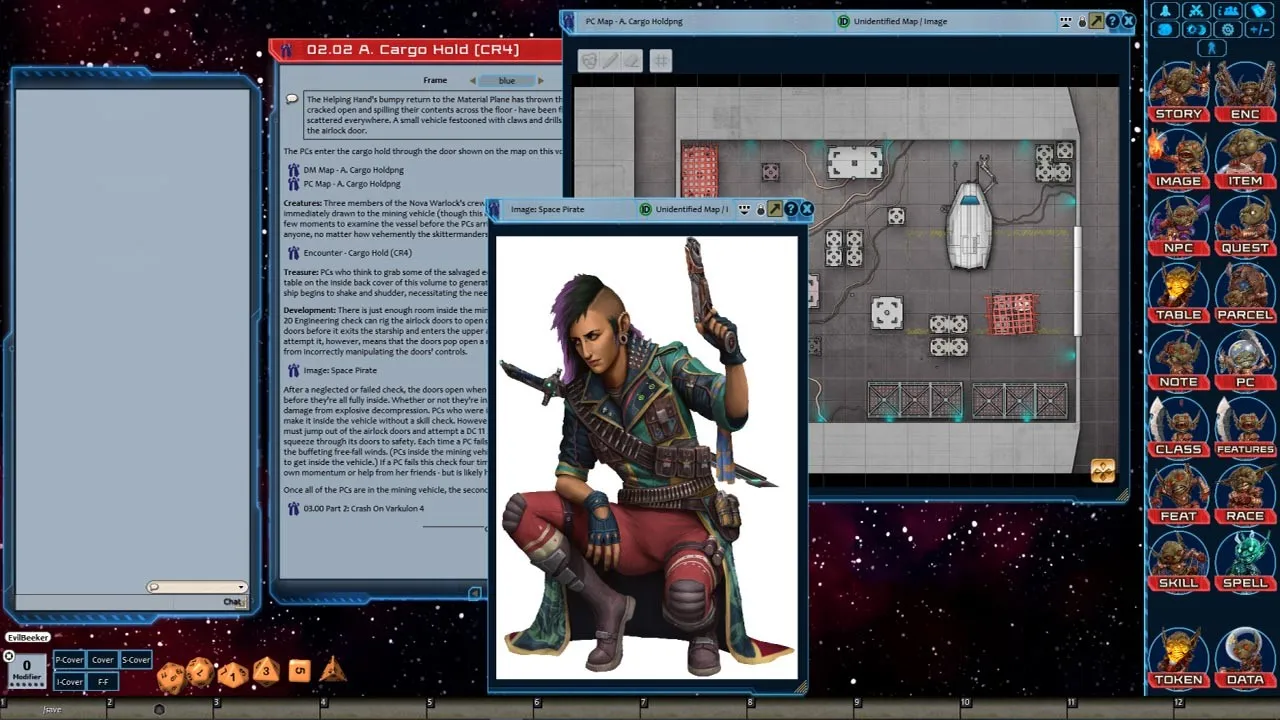 Fantasy Grounds - Starfinder RPG - Starfinder Skitter Crash Screenshot 0