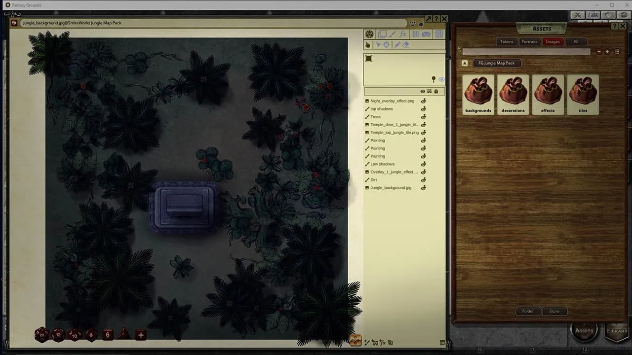 Fantasy Grounds - FG Jungle Map Pack Screenshot 0