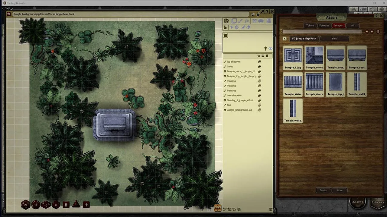 Fantasy Grounds - FG Jungle Map Pack Screenshot 1