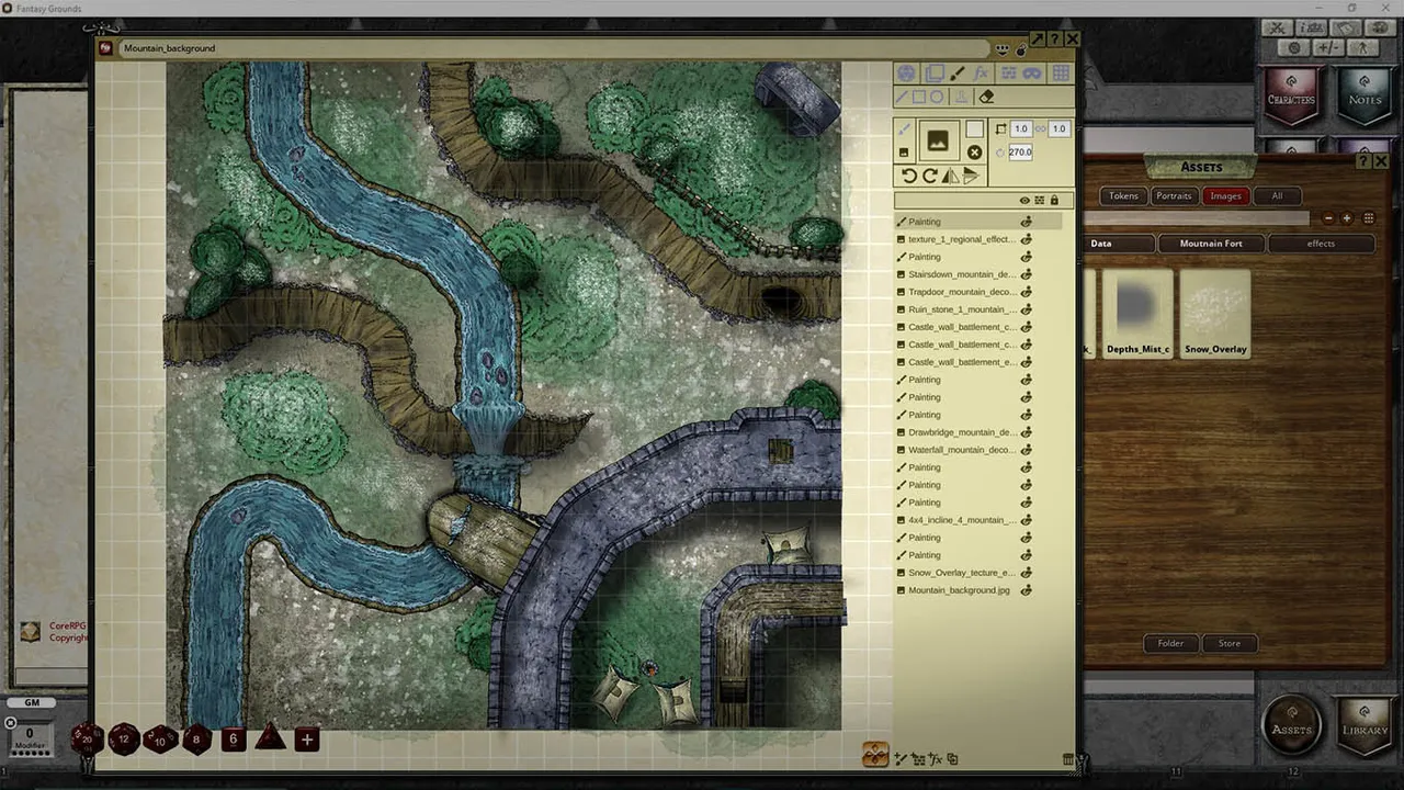 Fantasy Grounds - FG Mountains Map Pack Screenshot 3