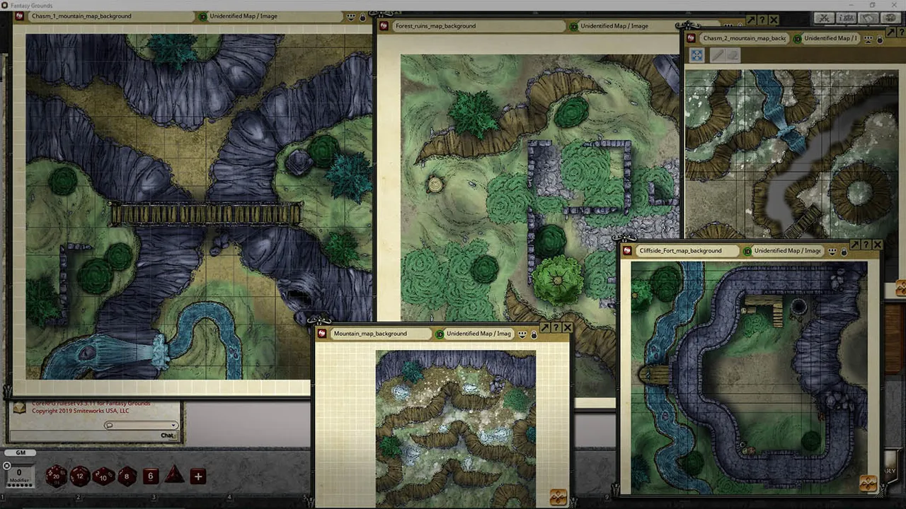 Fantasy Grounds - FG Mountains Map Pack Screenshot 4